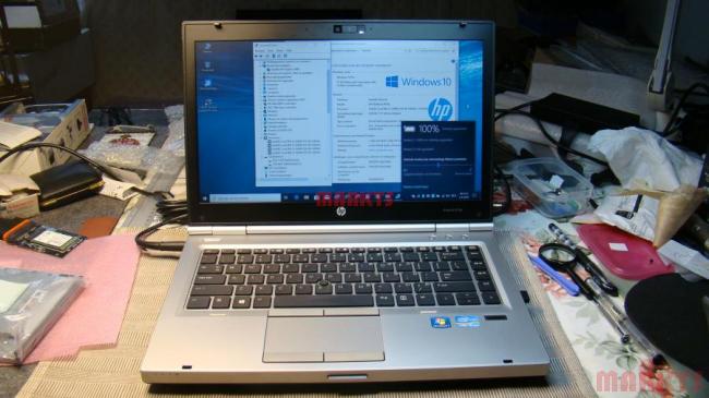 HP EliteBook 8470b Intel Core i5-3340M, RAM 8GB, SSD 256GB, HDD 500GB